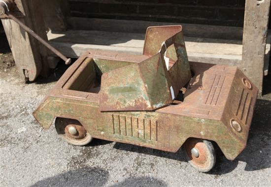 First World War toy car